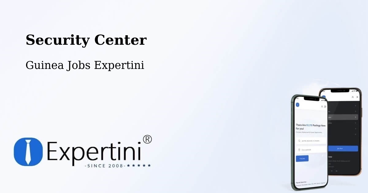 Security & Compliance – Lelouma Prefecture - Guinea Jobs Expertini